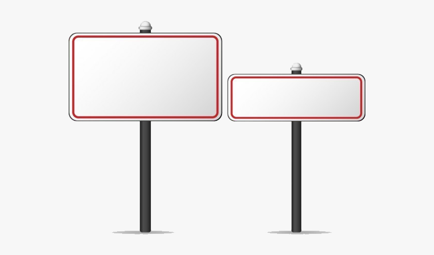 Blank Billboard Sign - Sign, HD Png Download, Free Download