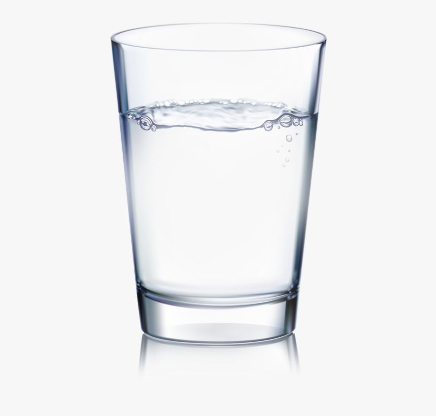 Clean Water In A Cup , Png Download - Glass Cup With Water, Transparent Png, Free Download