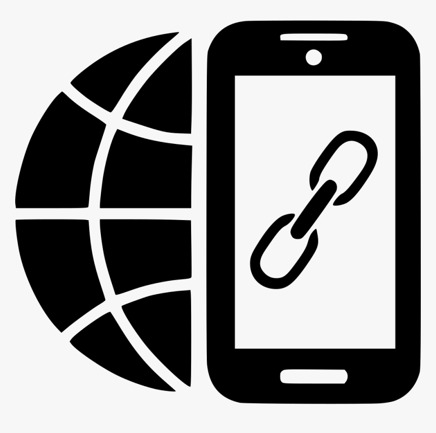 Globe With Iphone - Online Retailer Icon, HD Png Download, Free Download