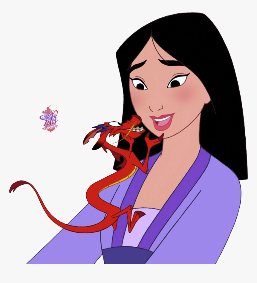 Fa Mulan Png Background Image - Mulan And The Dragon, Transparent Png, Free Download