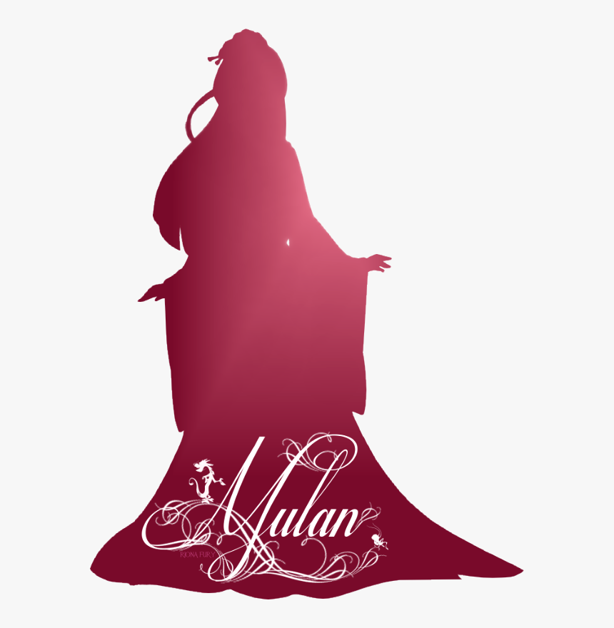 Mulan Silhouette - Mulan Disney Princess Silhouette, HD Png Download, Free Download