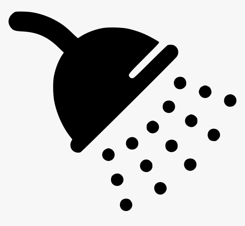 Clip Art,design,black And White,pattern,polka - Shower Head Icon Vector, HD Png Download, Free Download