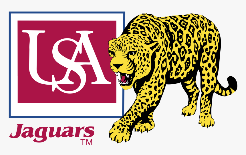 Usa Jaguars Logo Png Transparent - University Of South Alabama, Png Download, Free Download