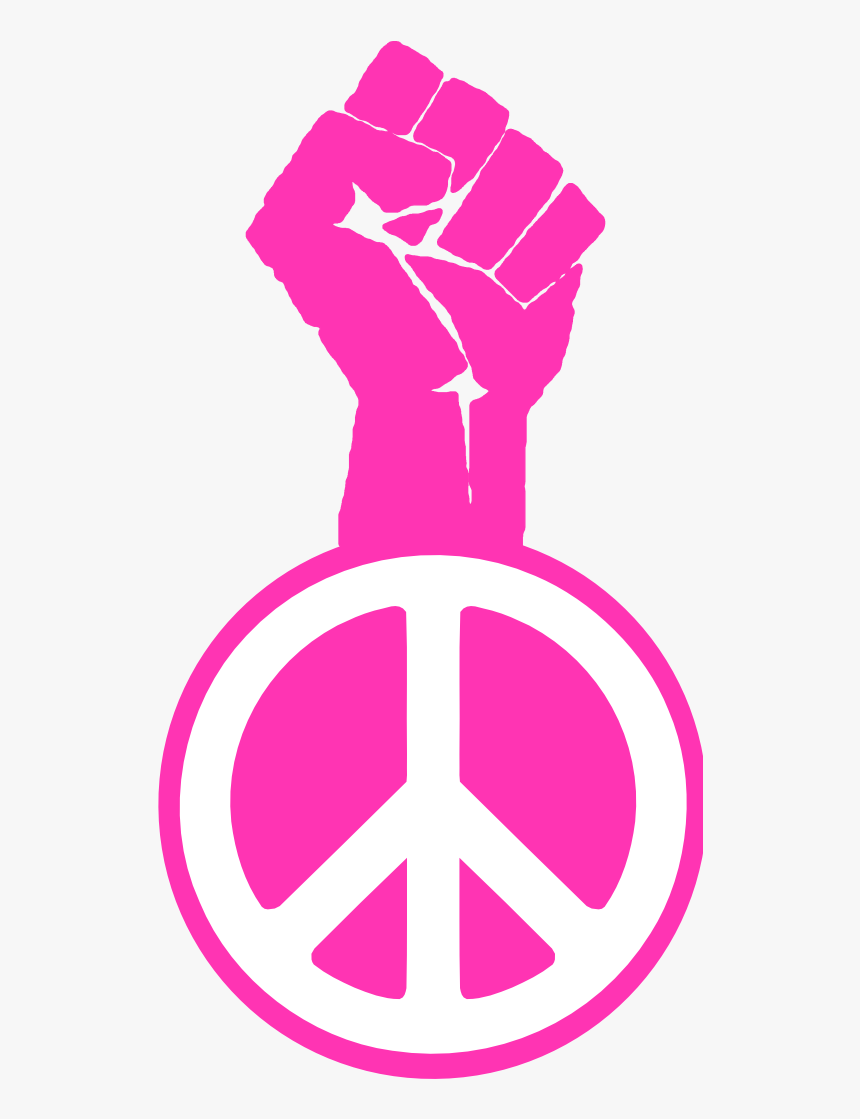 Transparent Png Peace Sign - Black Power Fist Peace, Png Download, Free Download