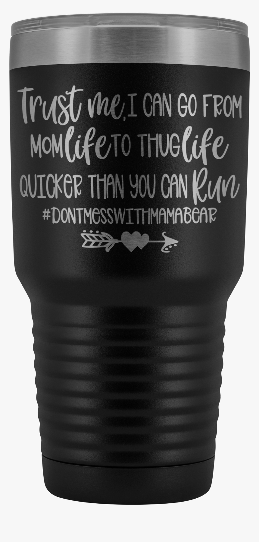 Mom Life Thug Life 30oz Tumbler - Tumbler, HD Png Download, Free Download