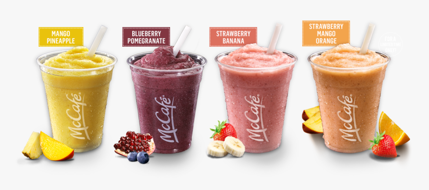 Mcdonald S Smoothies - Mcdonalds Smoothie Flavours, HD Png Download, Free Download