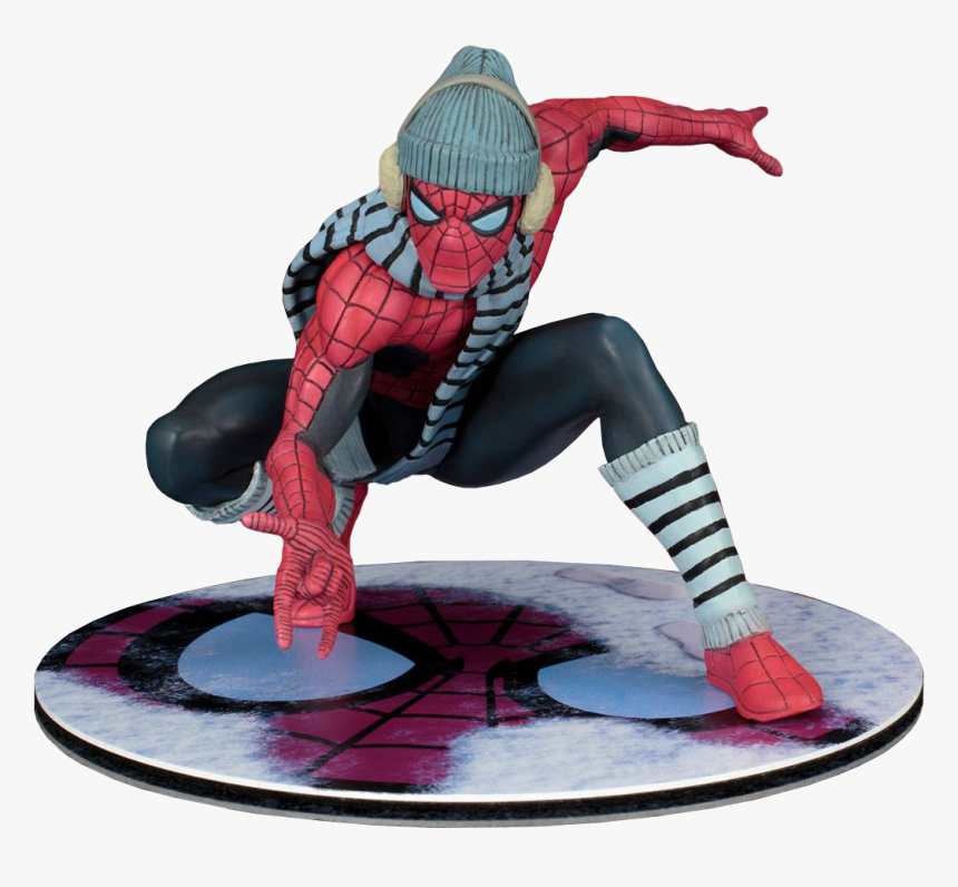 Winter Spider Man , Png Download - Artfx Spider Man, Transparent Png, Free Download