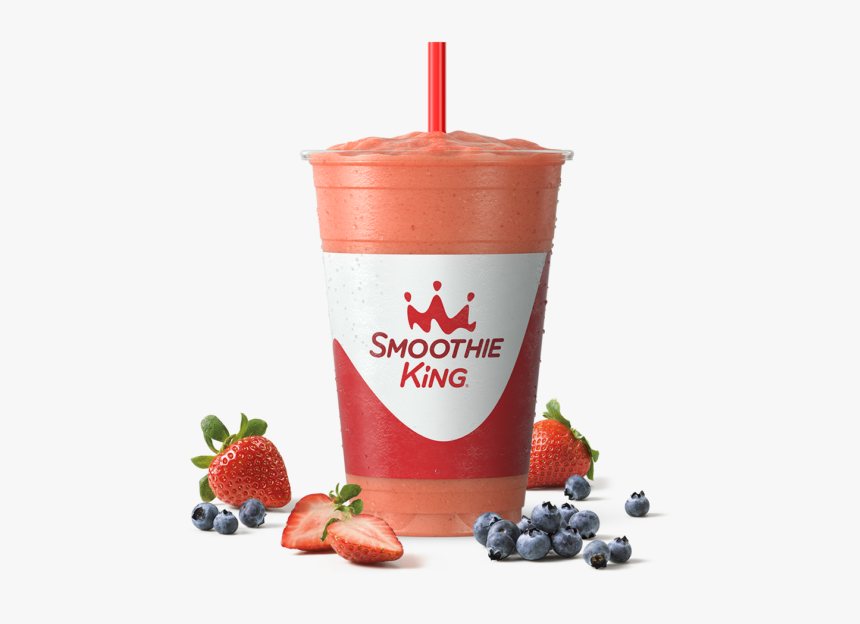 Sk Take A Break Berry Punch With Ingredients - Smoothie King Smoothie, HD Png Download, Free Download
