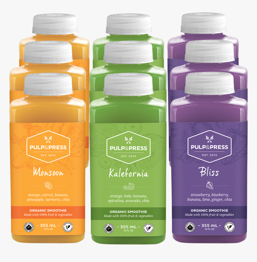 Smoothie Sampler Pack - Water Bottle, HD Png Download, Free Download