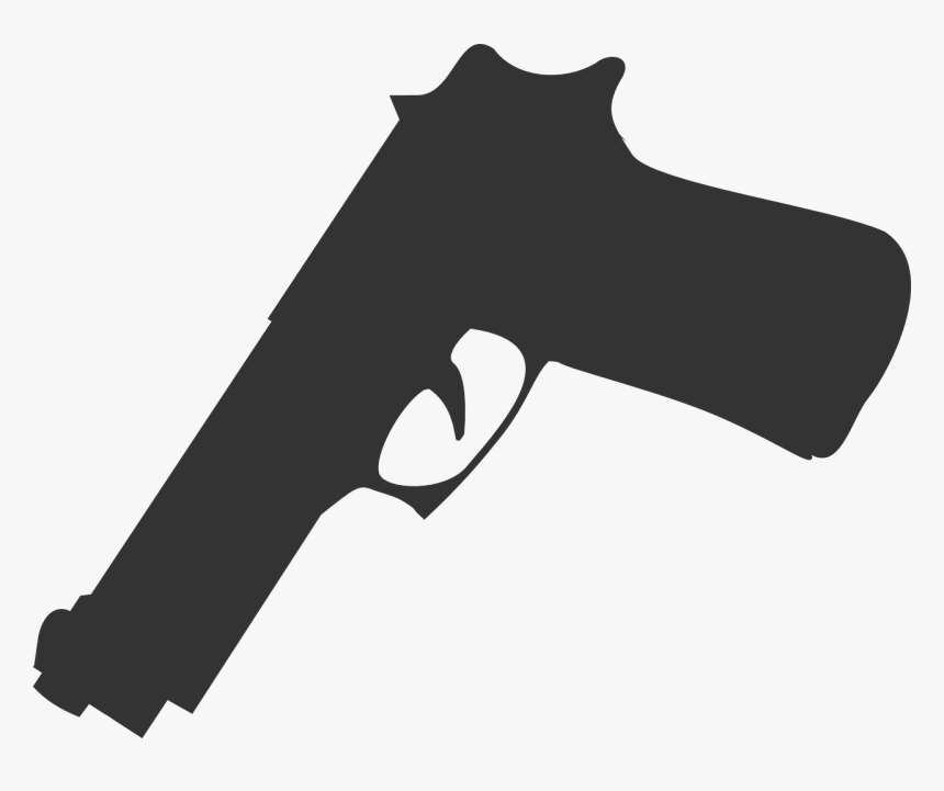 Transparent Background Gun Clipart, HD Png Download, Free Download