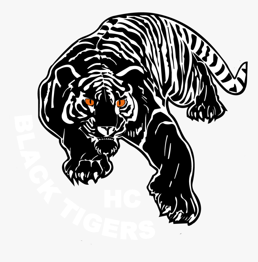 Tattoo Tiger Black Png, Transparent Png, Free Download