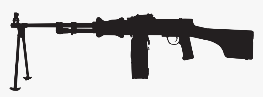 Rpd Machine Gun Png, Transparent Png, Free Download