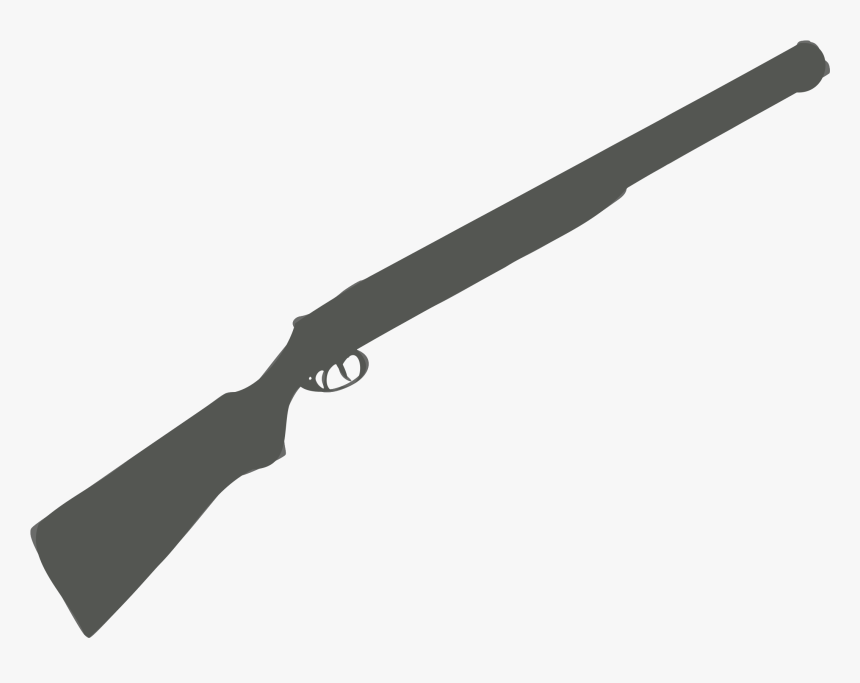 Shotgun Silhouette Png, Transparent Png, Free Download