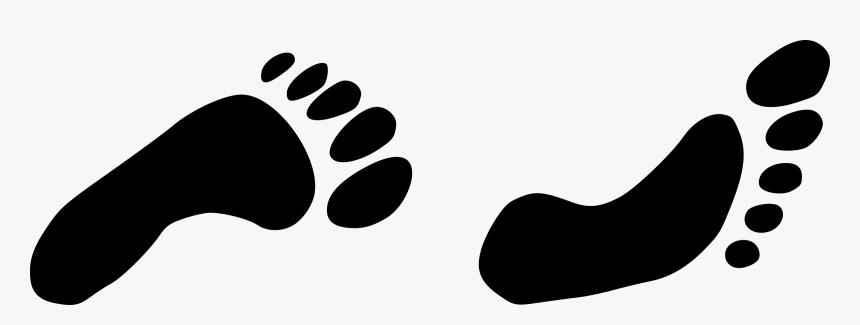Transparent Free Footprint Clipart - Foot Print Clip Art, HD Png Download, Free Download