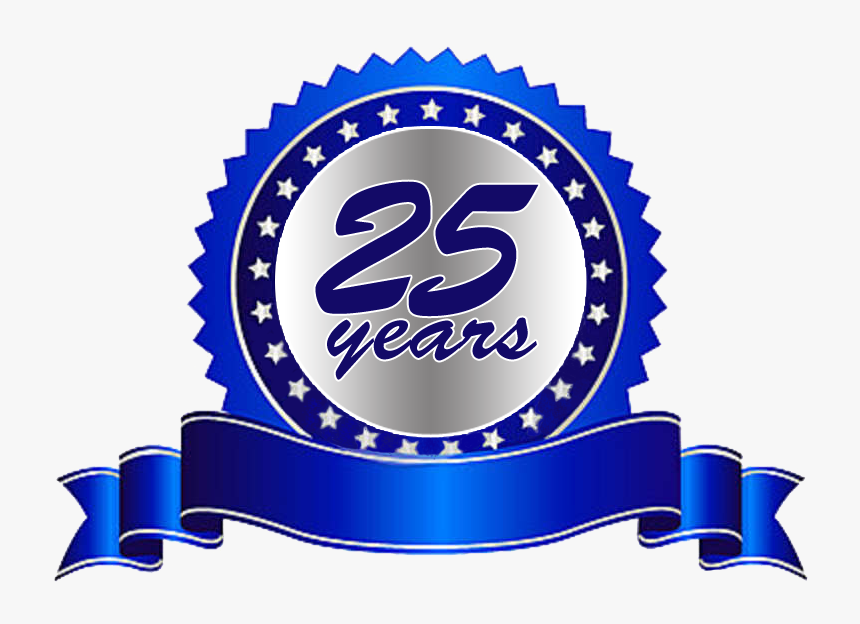 Customer Service Clipart Year Service - Silver Jubilee 25 Years Anniversary, HD Png Download, Free Download
