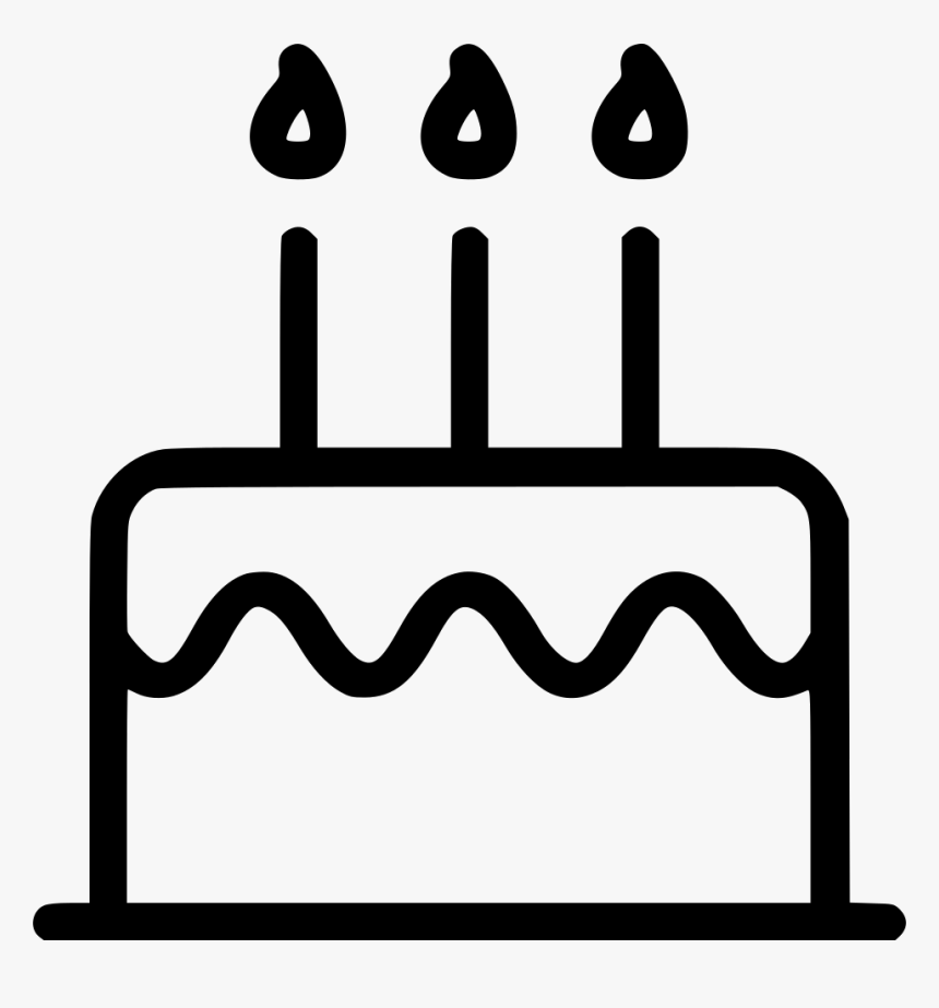 Cake Birthday Anniversary - Anniversary Icon Png, Transparent Png, Free Download