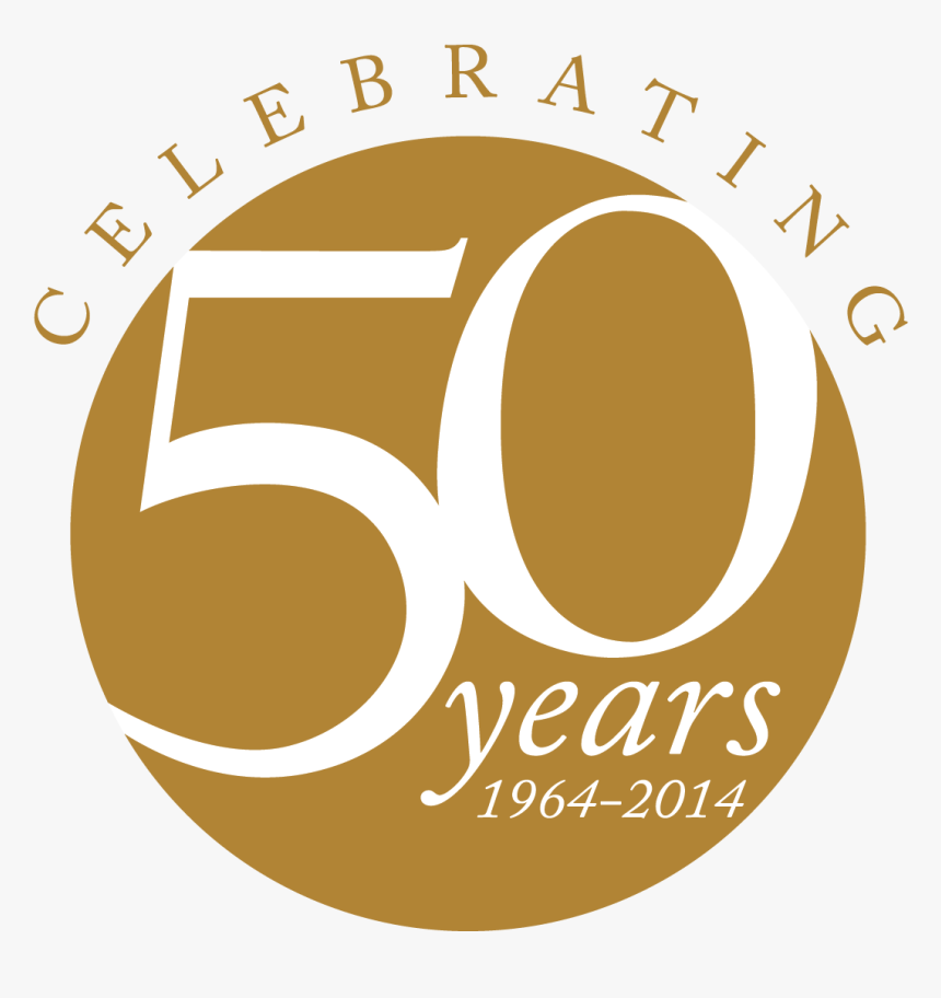 Celebrating 50 Years Logo, HD Png Download, Free Download