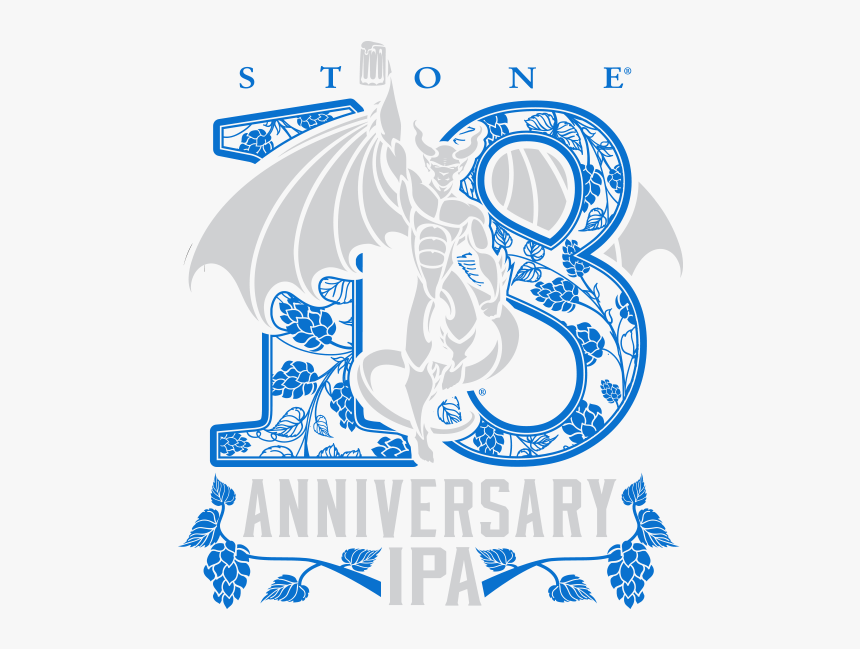 Stone 18th Anniversary Ipa - 18th Anniversary Png, Transparent Png, Free Download