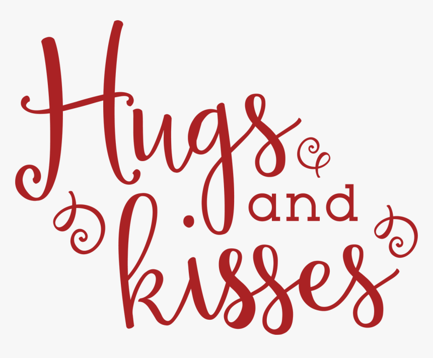 Hugs And Kisses Svg Cut File - Hugs And Kisses Svg, HD Png Download, Free Download