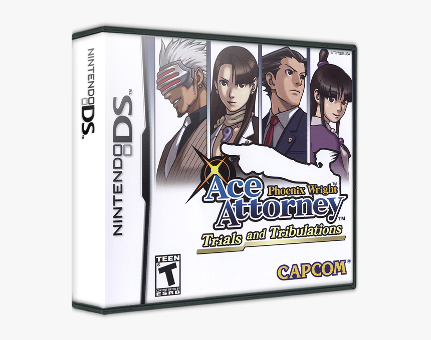 Transparent Phoenix Wright Png - Trials And Tribulations Ds, Png Download, Free Download