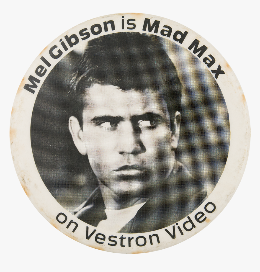 Mel Gibson Is Mad Max Entertainment Button Museum - Mad Max, HD Png Download, Free Download