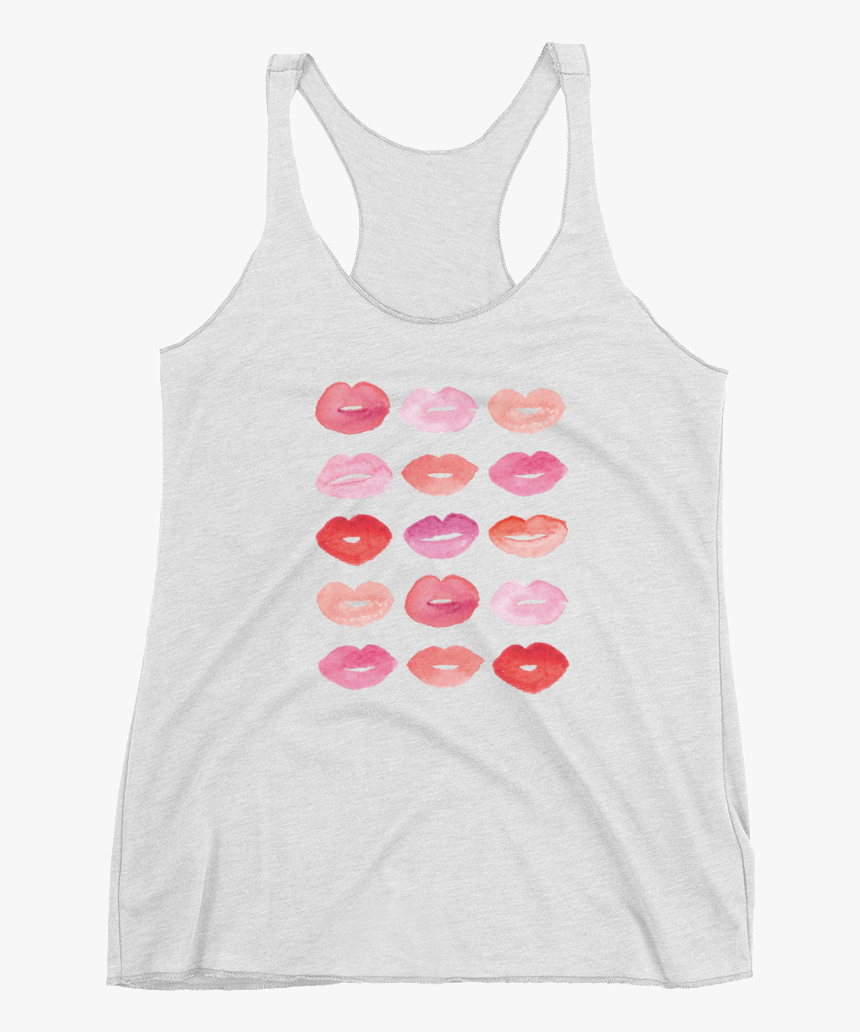 Kisses Shirt Mockup Front Flat Heather-white - Ballerina In Training Shirt, HD Png Download, Free Download