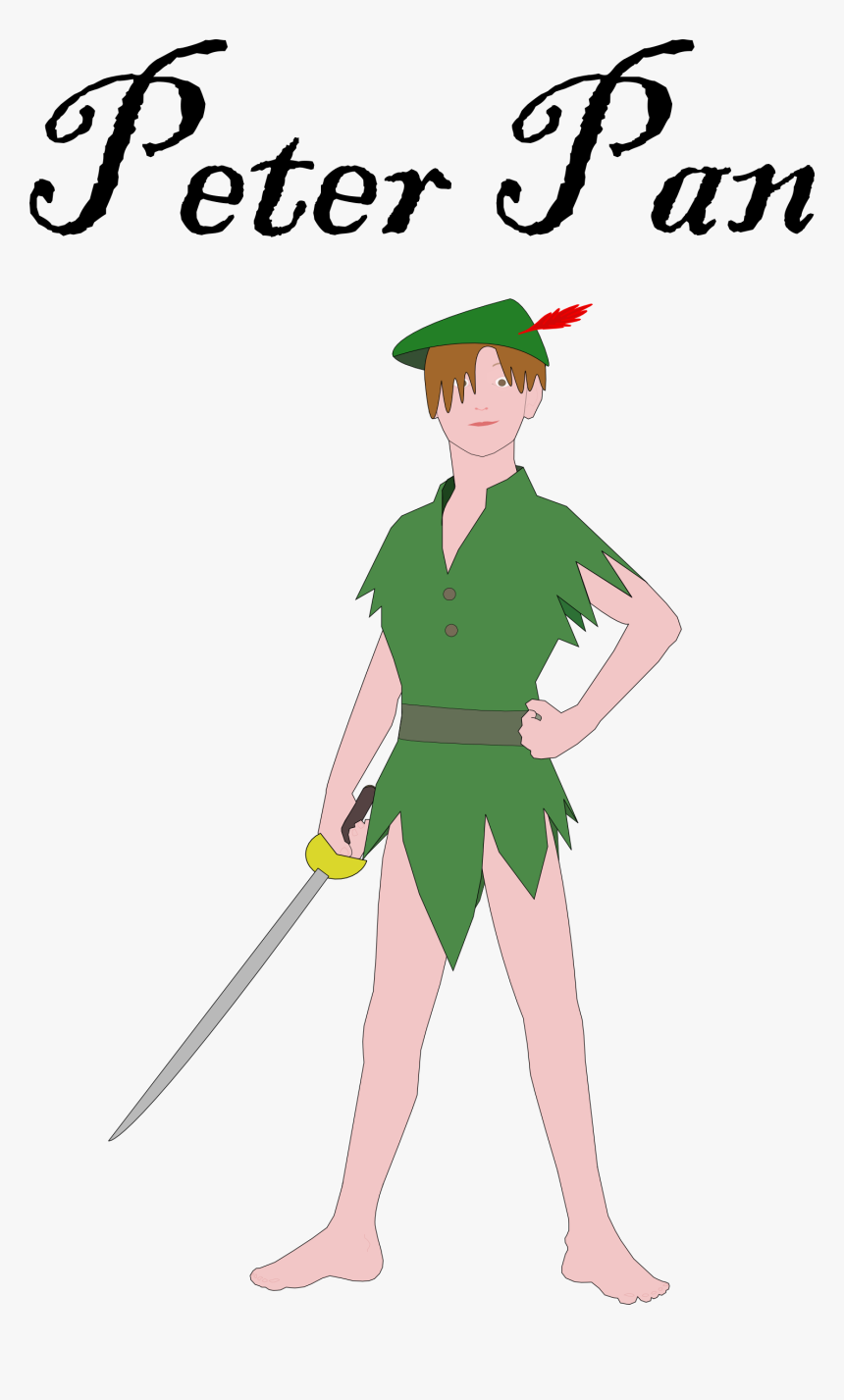 Peter Pan By Nk Title - Peter Pan Original Png, Transparent Png, Free Download