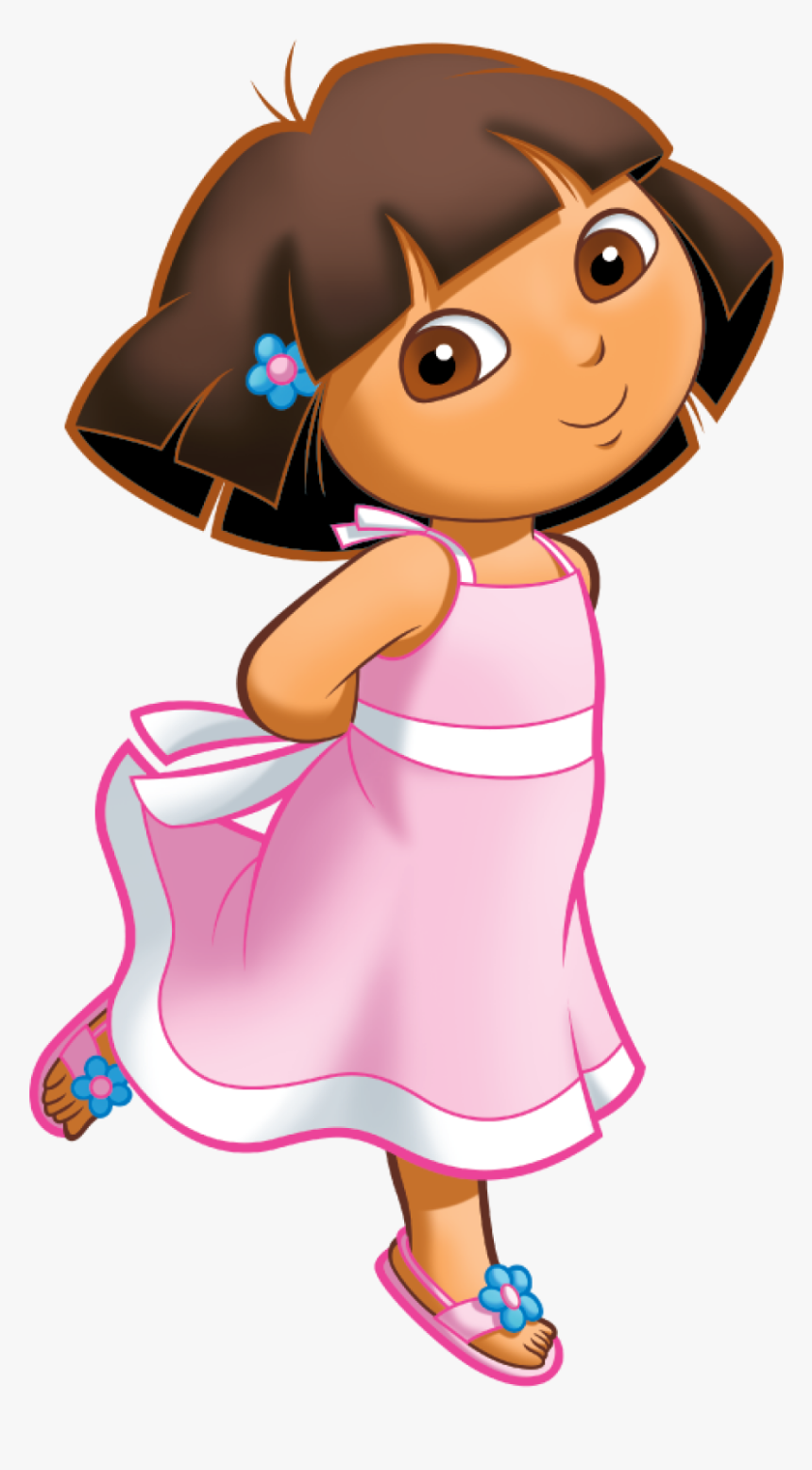 Dora The Explorer Dora Pink, HD Png Download, Free Download