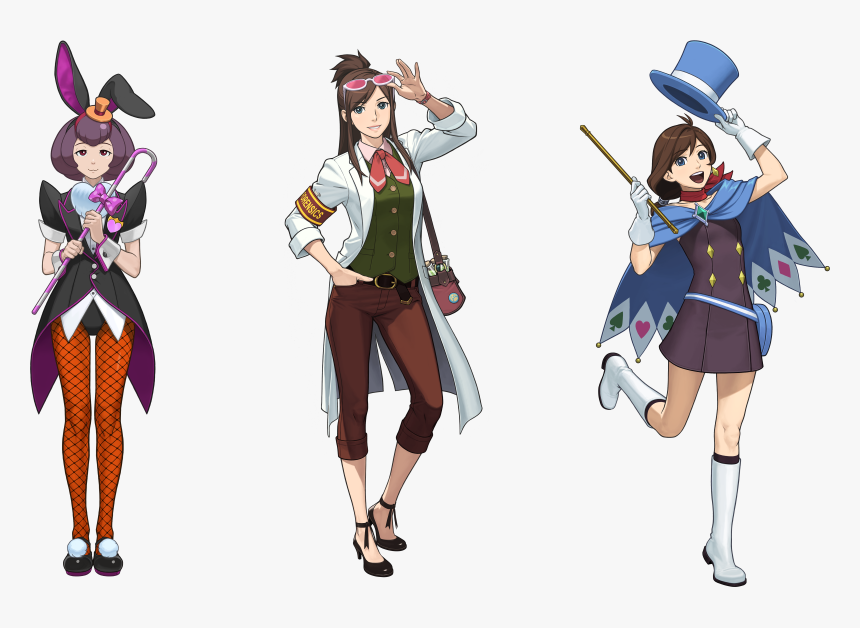 Ace Attorney Spirit Of Justice Ema, HD Png Download, Free Download