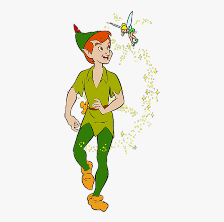 Peter Pan And Tinkerbell Clipart, HD Png Download, Free Download