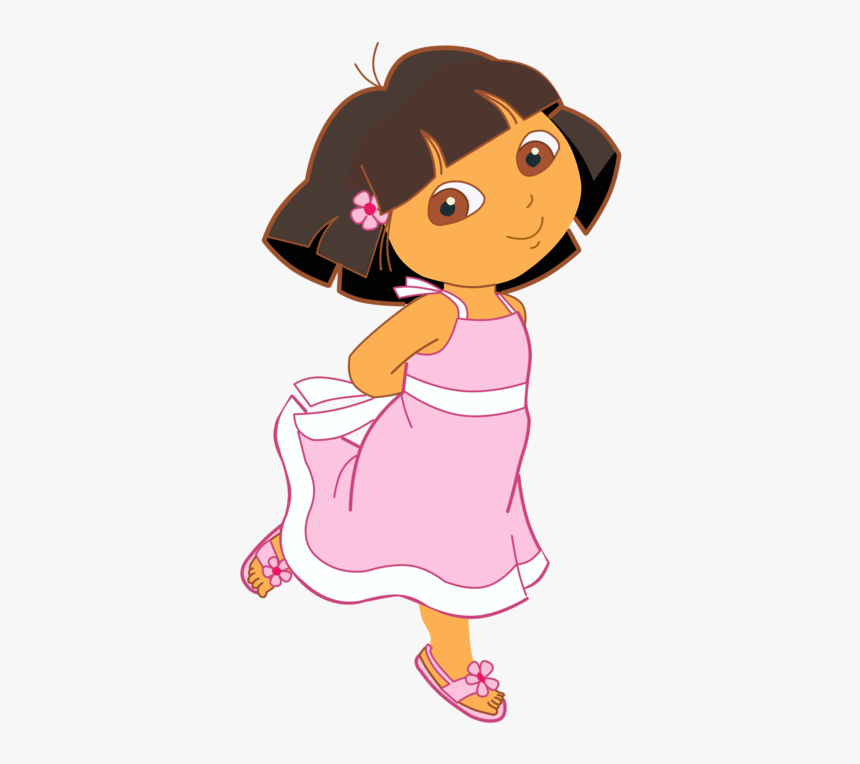 Dora The Explorer Pink, HD Png Download, Free Download