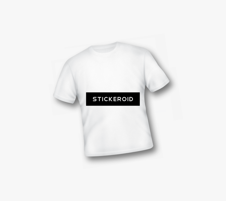 Blank White T-shirt Template - Active Shirt, HD Png Download, Free Download