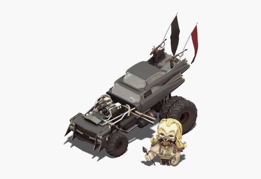 Mad Max Gigahorse Immortan Joe 3d Illustration Gigahorse - Scale Model, HD Png Download, Free Download