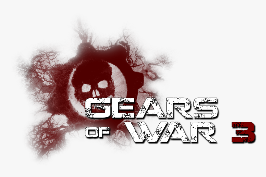 Transparent Gears Of War Logo Png - Gears Of War 3 Png, Png Download, Free Download