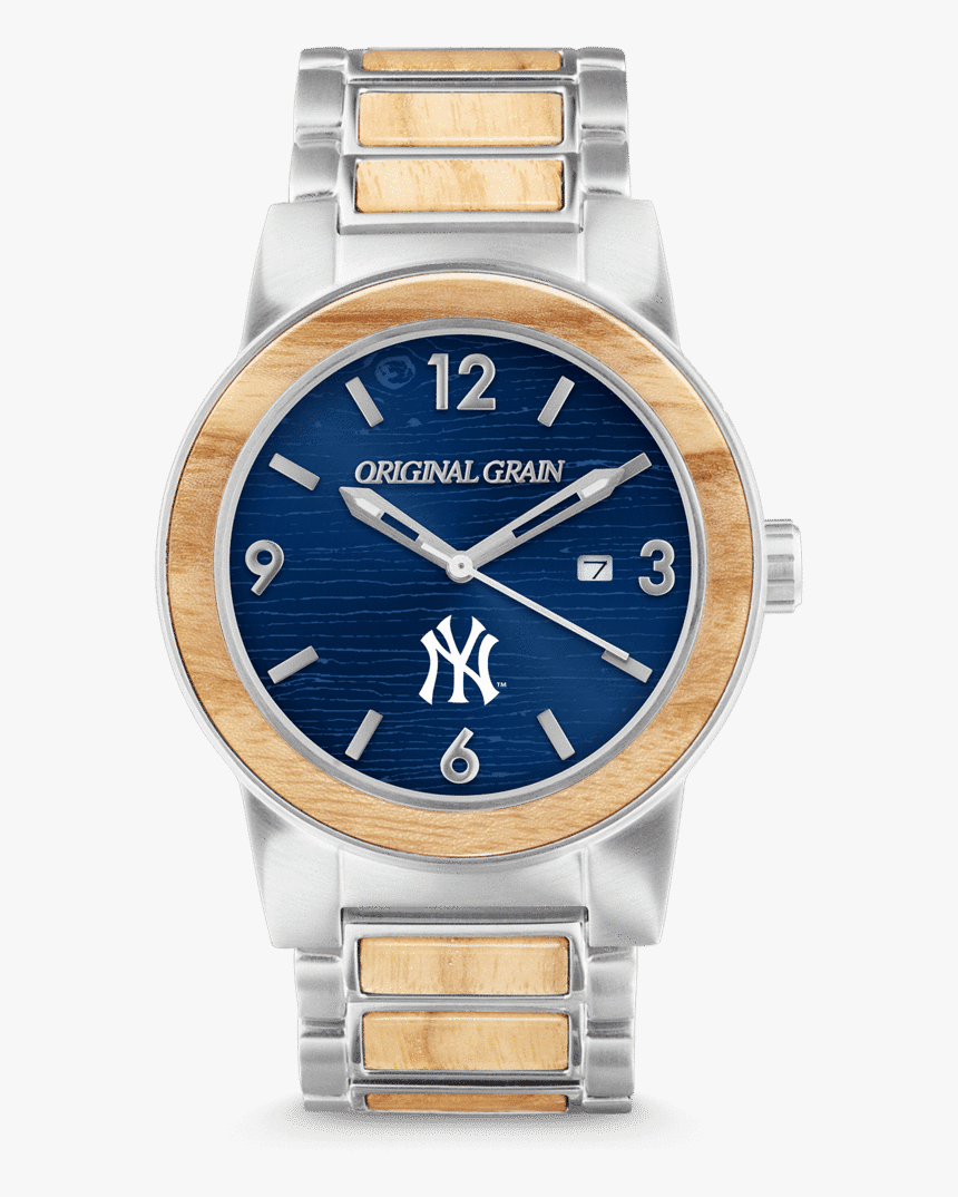 New York Yankees Barrel 42mm - Original Grain Cubs Watch, HD Png Download, Free Download