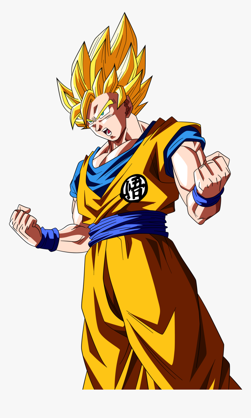 Goku Clipart Ssj2 - Full Body Goku Ss2, HD Png Download, Free Download