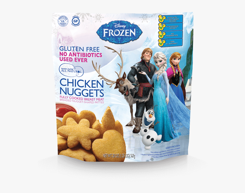 Disney® Frozen© Inspired Nuggets - Disney Frozen Chicken Nuggets, HD Png Download, Free Download