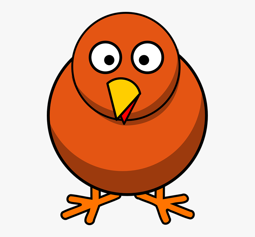 Weird Clipart Weird Chicken Clip Art At Clker Vector - Clipart Cartoon Chicken, HD Png Download, Free Download