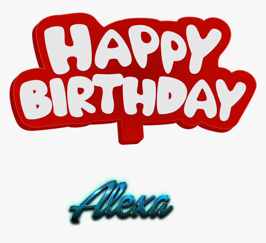 Alexa Happy Birthday Name Logo - Happy Birthday Naveen Name, HD Png Download, Free Download