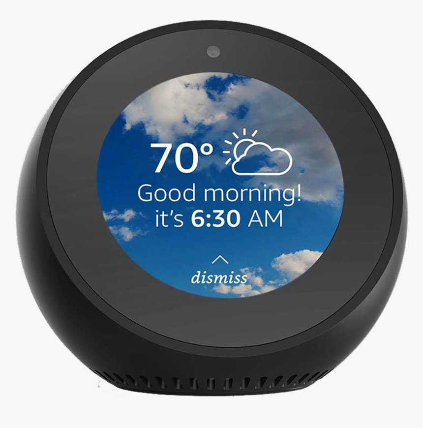 Amazon Alexa Voice-controlled Speaker Amazon B01j2bl01k - Echo Spot 2nd Generation, HD Png Download, Free Download