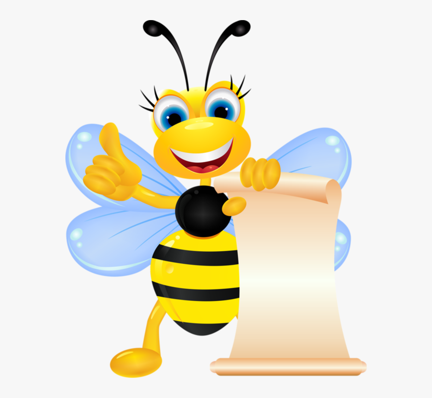 Honey Bee Clipart Png - Bee Teaching Clip Art, Transparent Png, Free Download