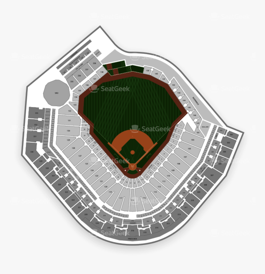 Pnc Park Section 125 Row N, HD Png Download, Free Download