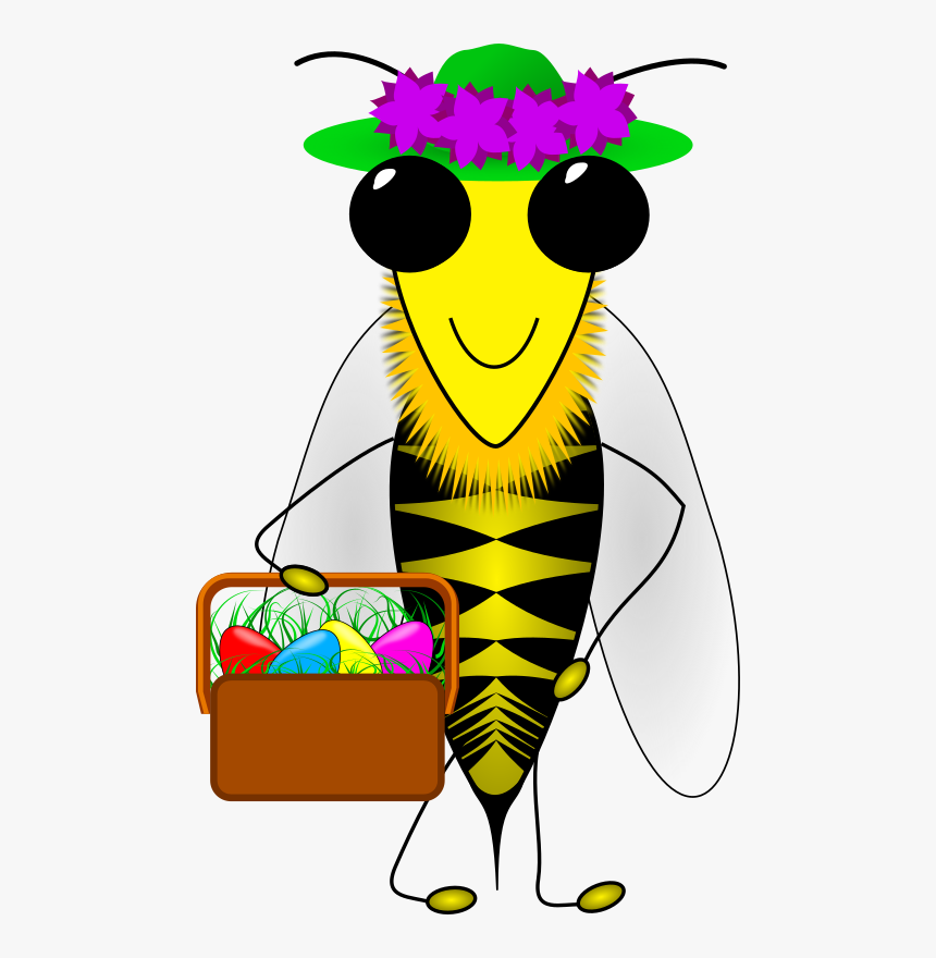 Easter Bee Clipart, HD Png Download, Free Download