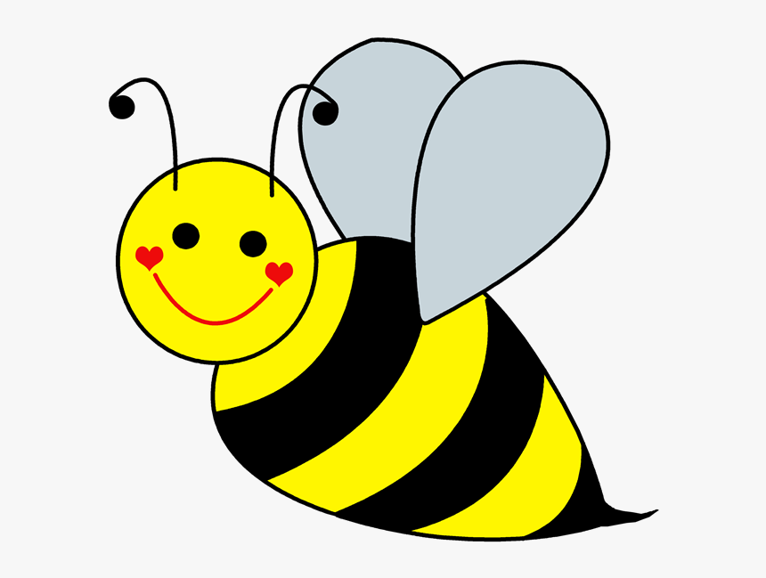Bee Clipart Black And White - Clip Art Bumble Bees, HD Png Download -  kindpng