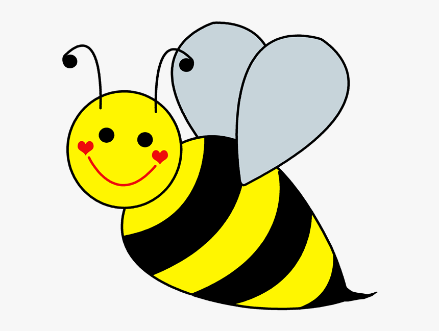 Bee Clipart Black And White - Clip Art Bumble Bees, HD Png Download, Free Download