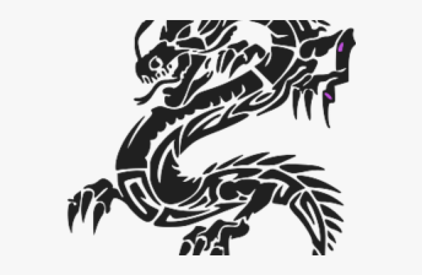 Dragon Tattoos Png Transparent Images - Dragon Tattoos, Png Download, Free Download