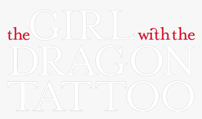 Girl With The Dragon Tattoo, HD Png Download, Free Download