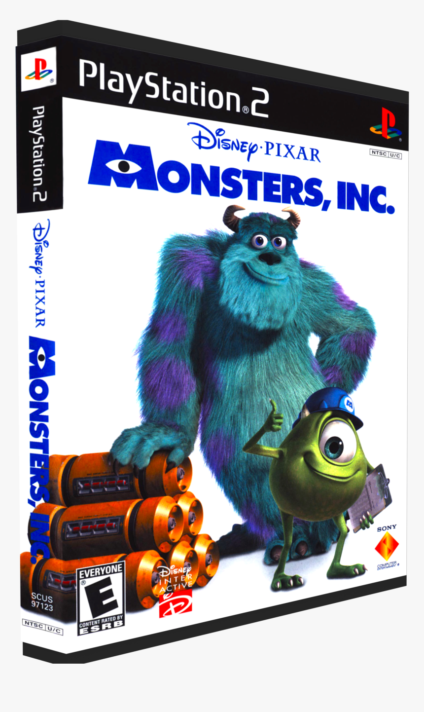 Disney Pixar's Monsters Inc Ps2, HD Png Download, Free Download