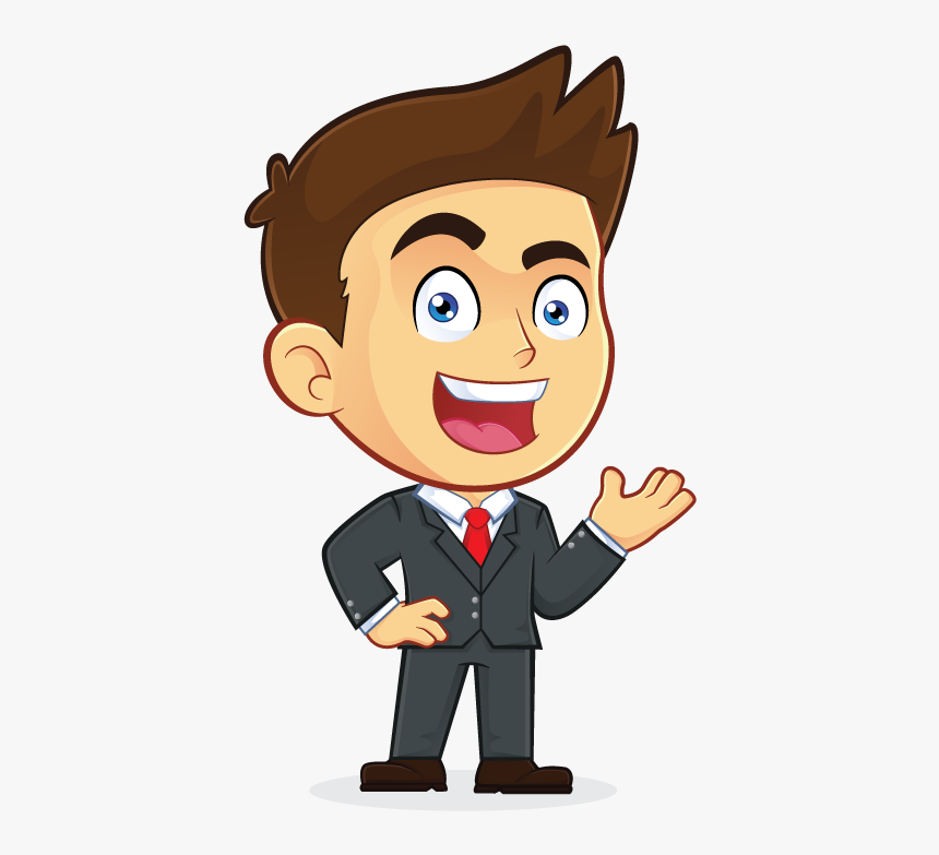 Businessperson Clip Art - Male Images Cartoon, HD Png Download, Free Download