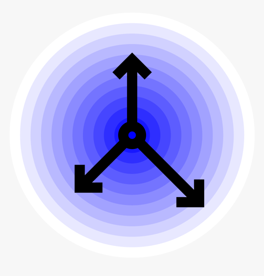 Non Ionizing Radiation Circular Concept Arrow Icon - Choices Icon, HD Png Download, Free Download